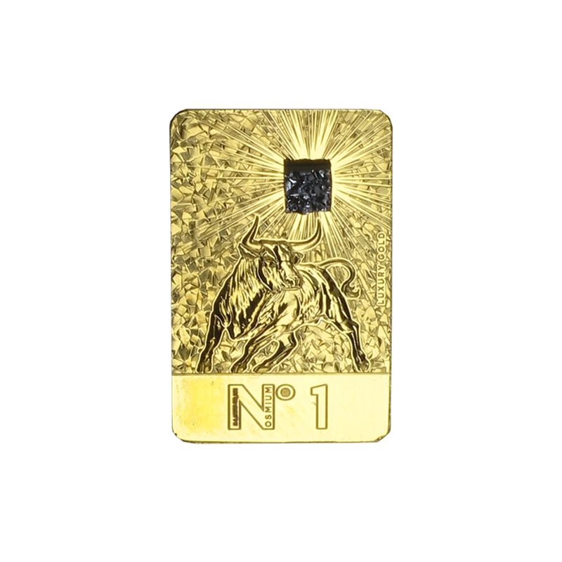 Guinea 5000 Francs Gold, 2025, Stier mit Osmium 