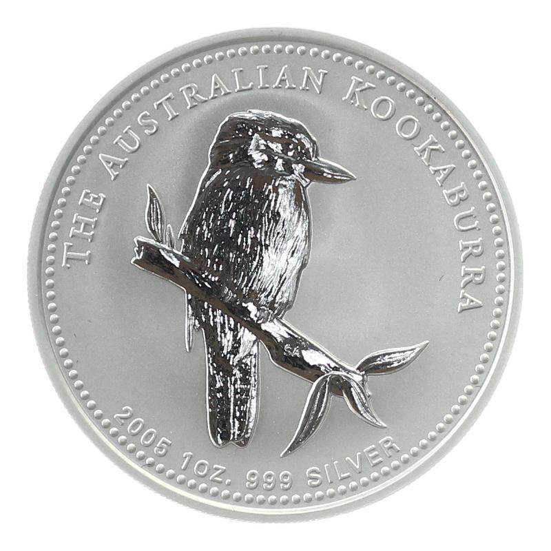 Australien 1$ Kookaburra 2005, 1 oz  Silber