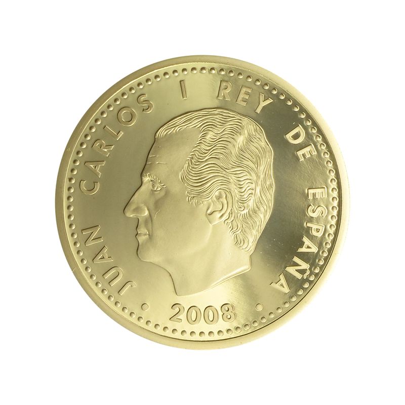 Spanien 200 Euro Gold, 2008,  Alfonso X.