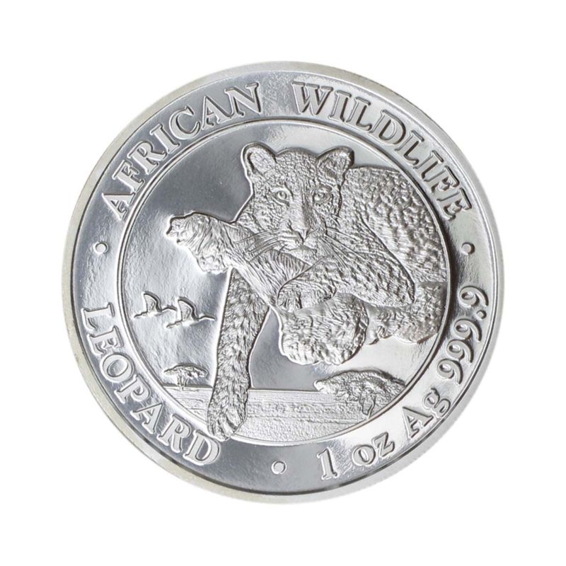 Somalia 100 Sh. Leopard  2020, 1 Unze