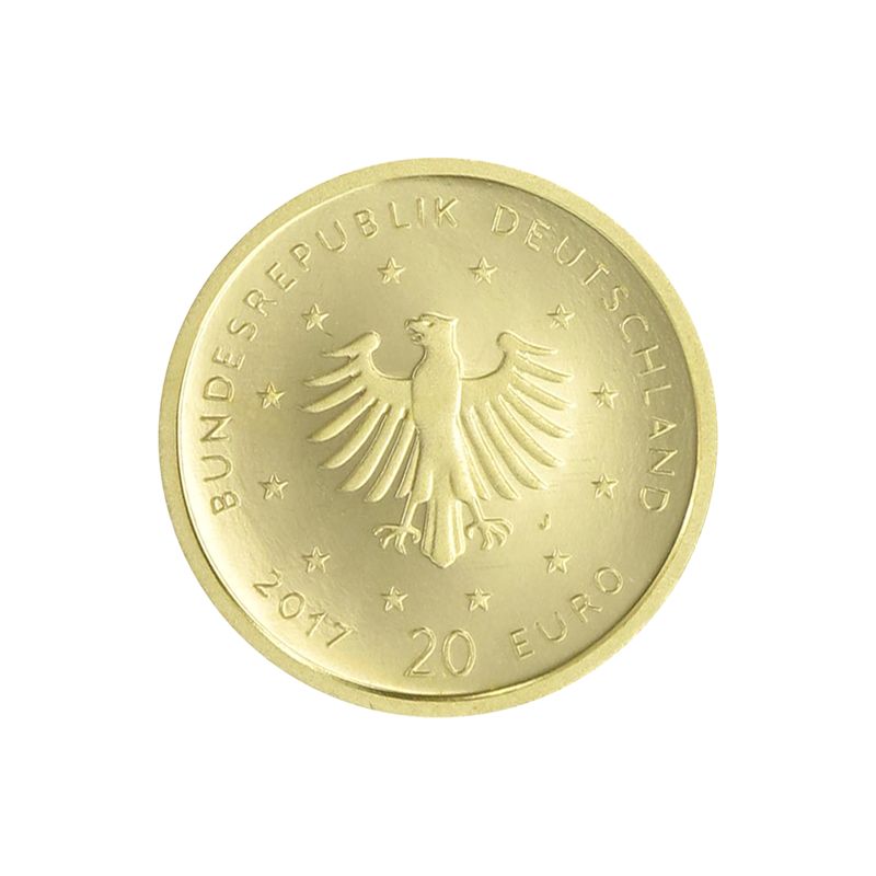BRD 20 Euro Gold, 2017 D,  Heimische Vögel Pirol