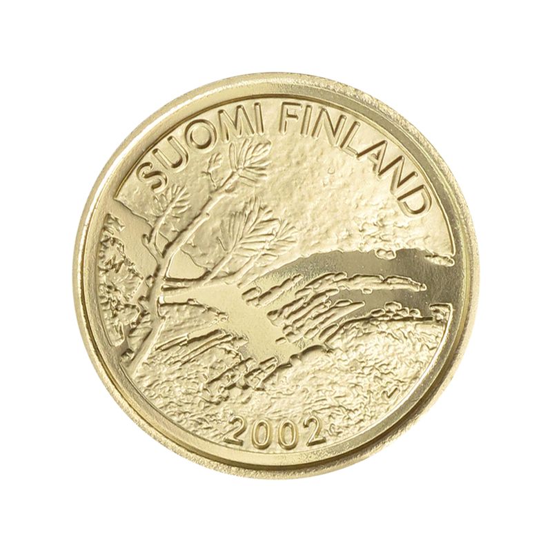 Finnland 100 Euro Gold, 2002, Mitternachtsonne, original