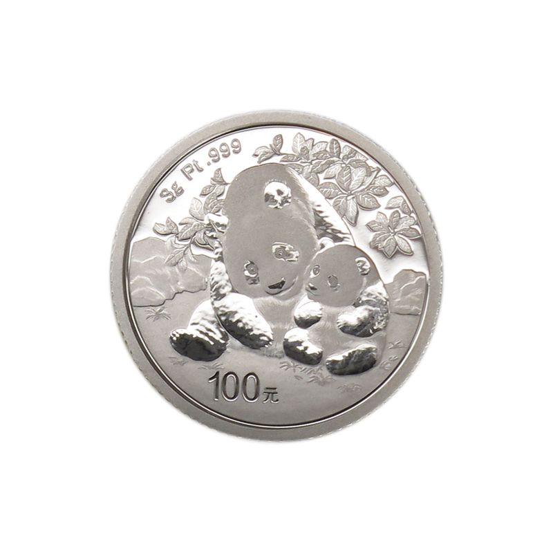 China 100 Y Platin  Panda, 3 gr.  2024, PP