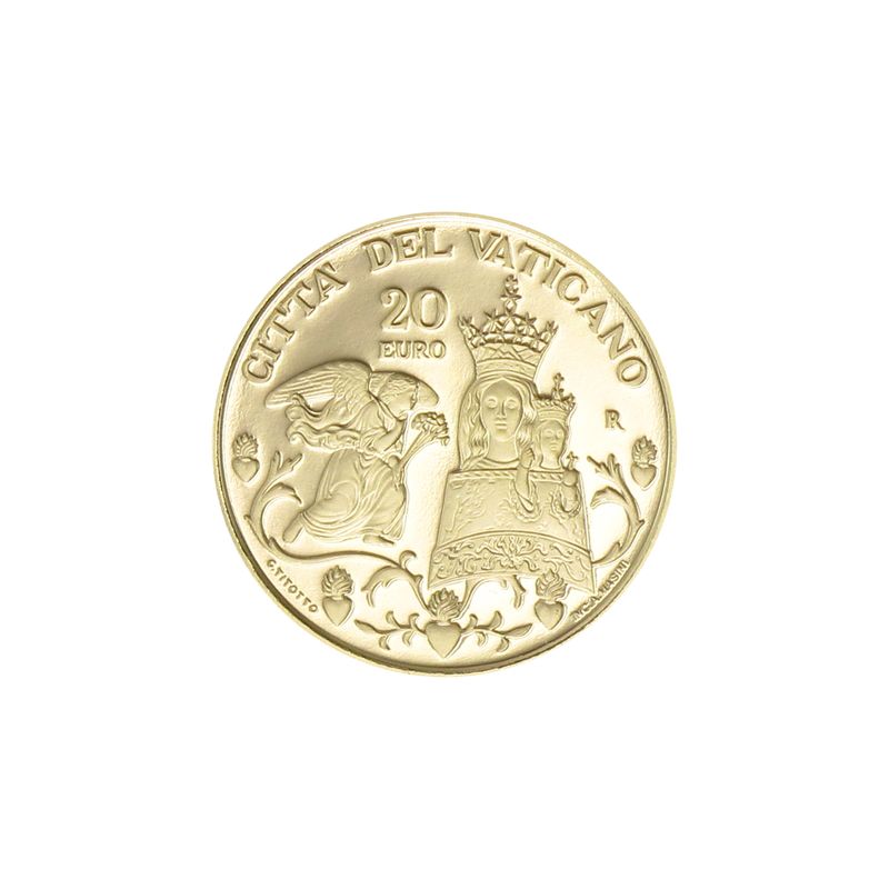 Vatikan 20 €+50 € Gold, 2016, Päpstliches Heiligtum-Set