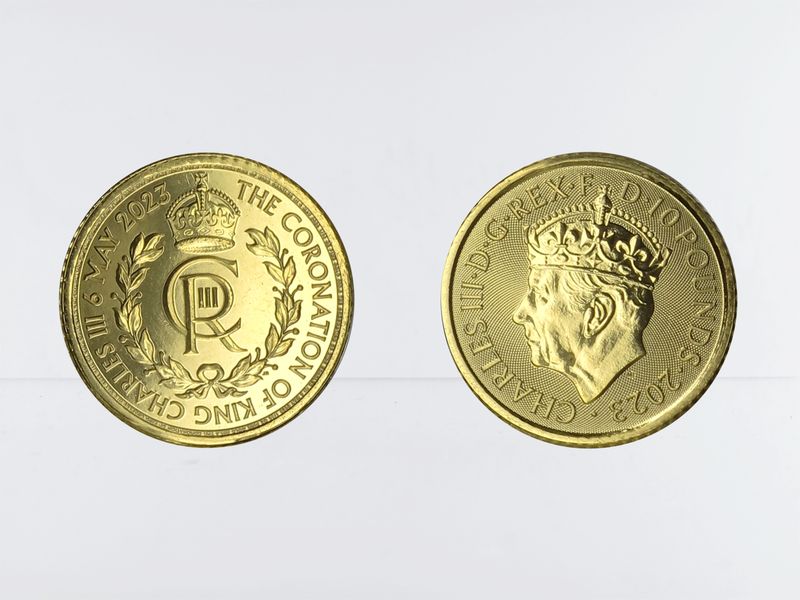10 Pfund Coronation King Charles III. 2023