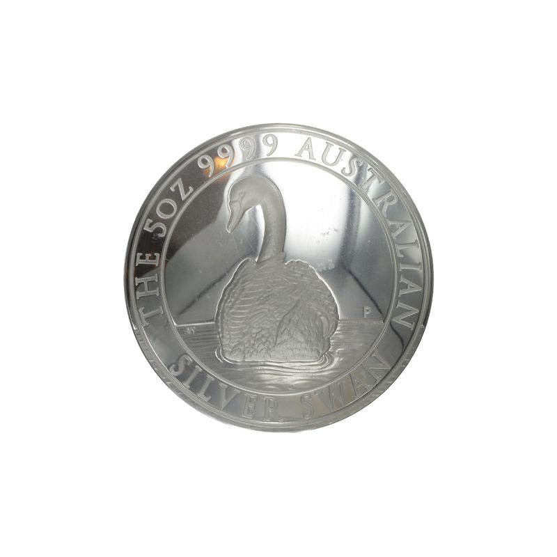 Australien 1$ Silver Swan 2023 , PP high relief, 5 oz  Silber