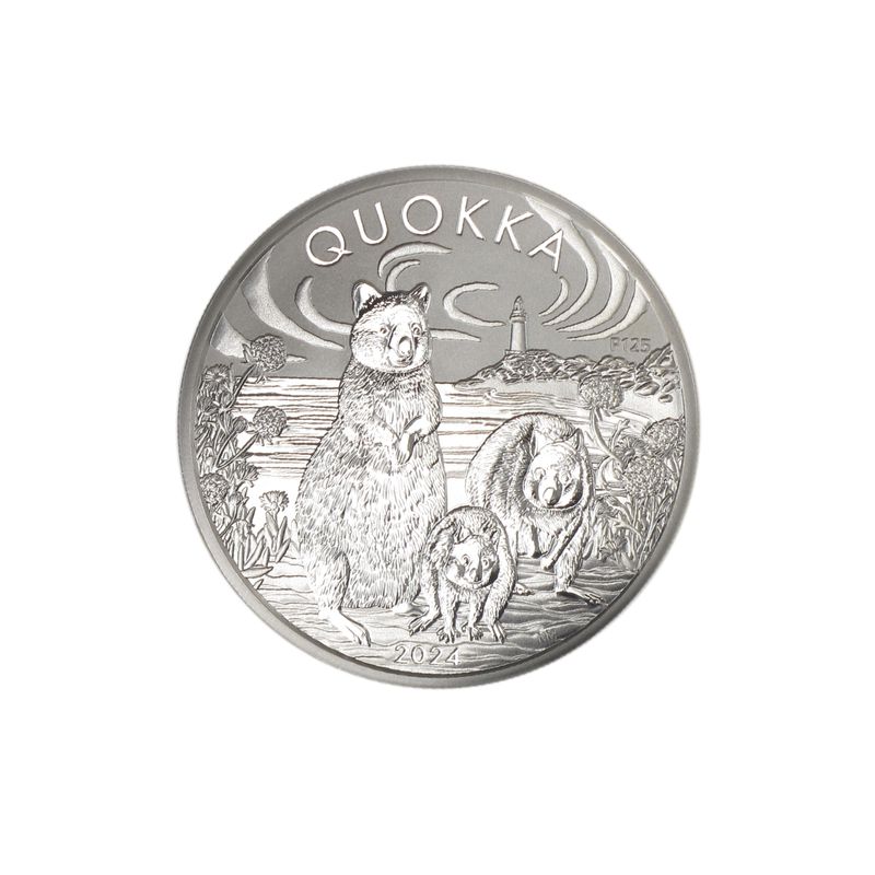 Australien 1$ Quokka 2024, 1 oz  Silber