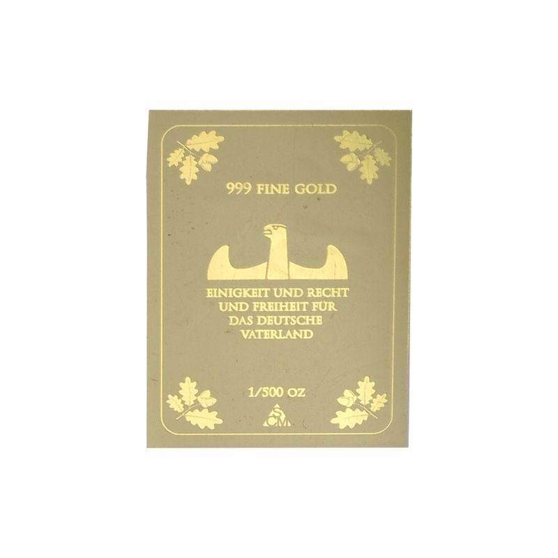 1/500 Unze Goldbarren 999 Feingold