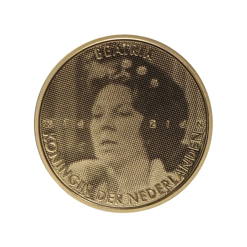 Niederlande 50 Euro Gold, 2005, 25 Jahre Beatrix, 