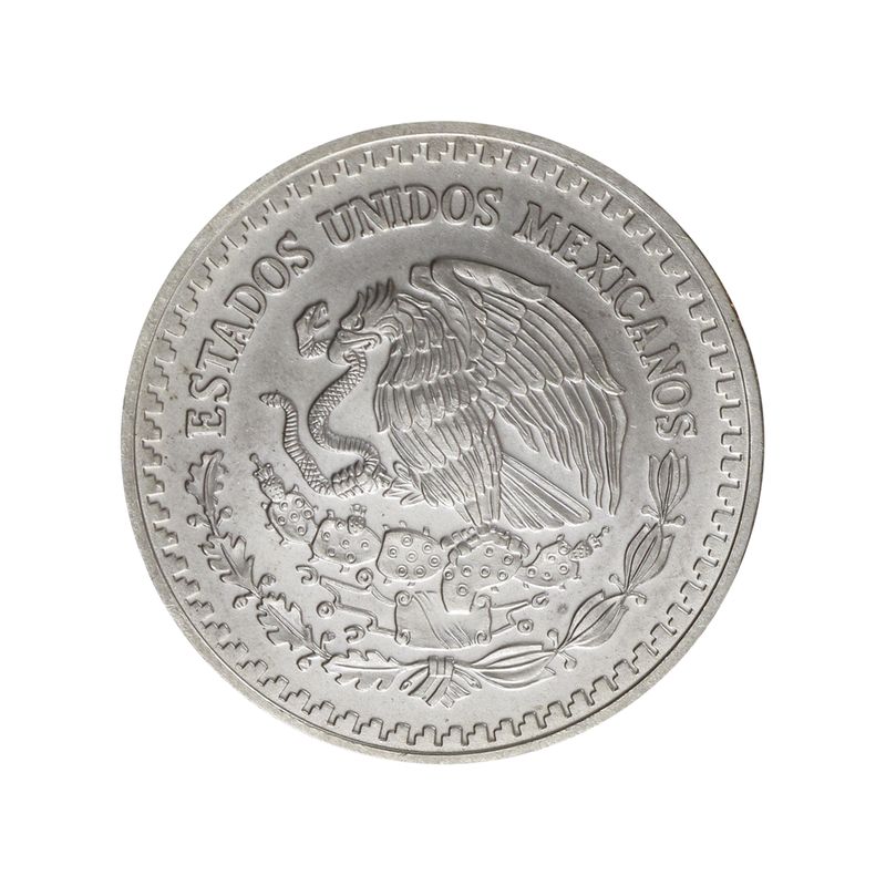 Mexiko Libertad, 1993, 1 OnZa Silber