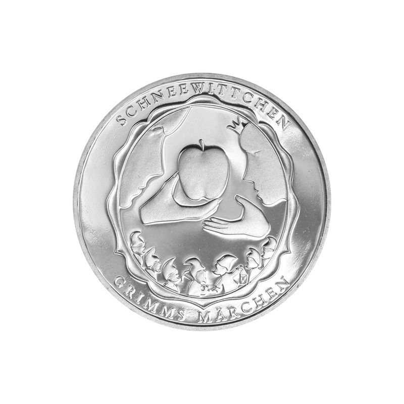 Grimms Märchen Schneewittchen 10 € Silber 2013, PP