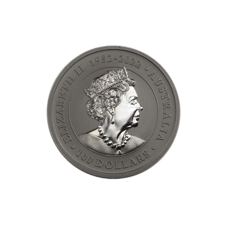 Australien 100 $ Platin  Känguru, 1 Unze  2023