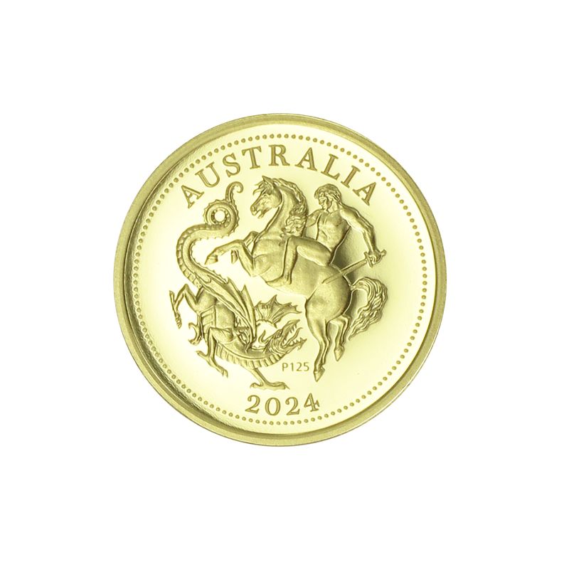 Australien 25 Dollars Gold, Sovereign 2024, PP 