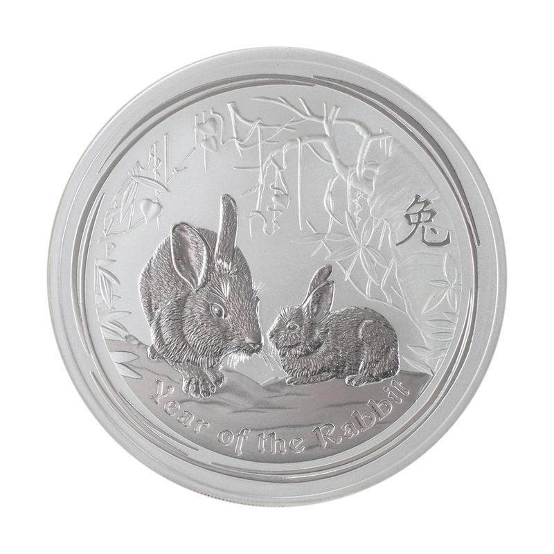 Australien 10$ Hase Lunar II  2011, 10 oz  Silber