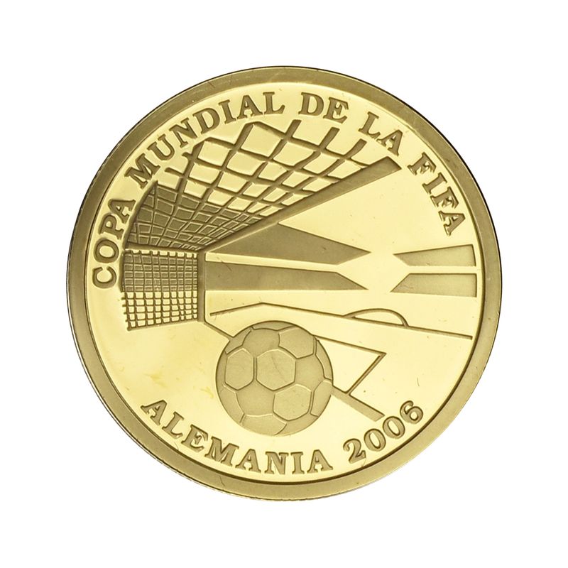 Paraguay 1500 G. Gold, 2004, Fußball-WM 2006