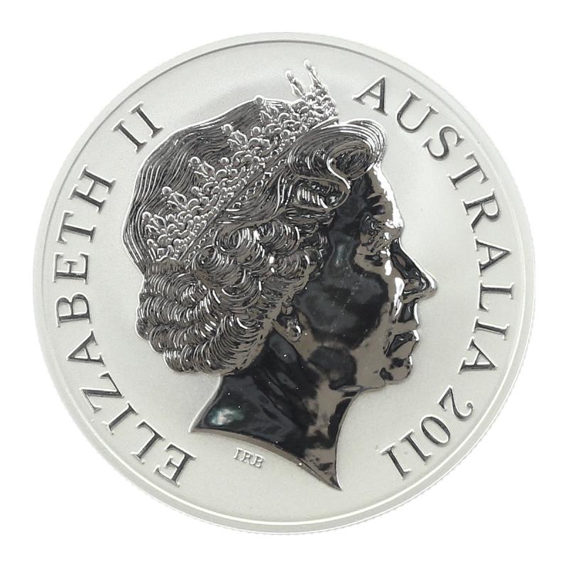 Australien 1$ Känguru 2011, 1 oz  Silber