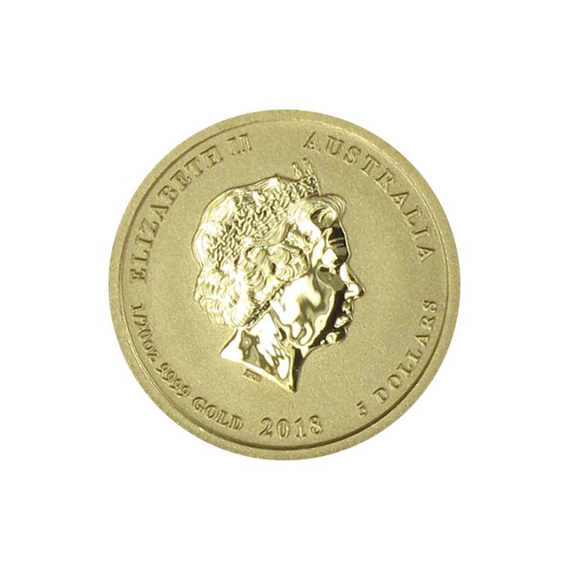 Australien 5$ Lunar II  Hund, 1/20 Unze  2018