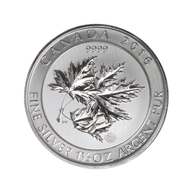 Kanada 8$ Multi Maple Leaf         (Superleaf) 2016, 1,5 oz