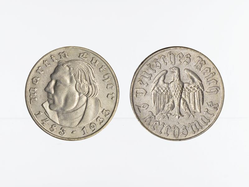 Reich 2 Reichsmark Luther 