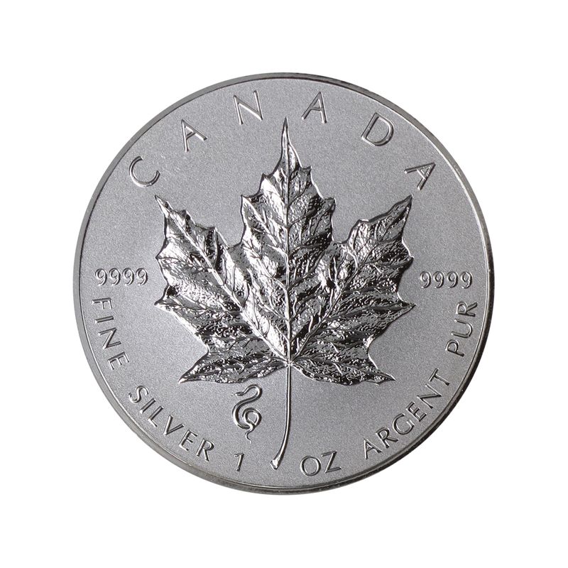 Kanada 5$ Maple Leaf 2013, Privy Mark Schlange