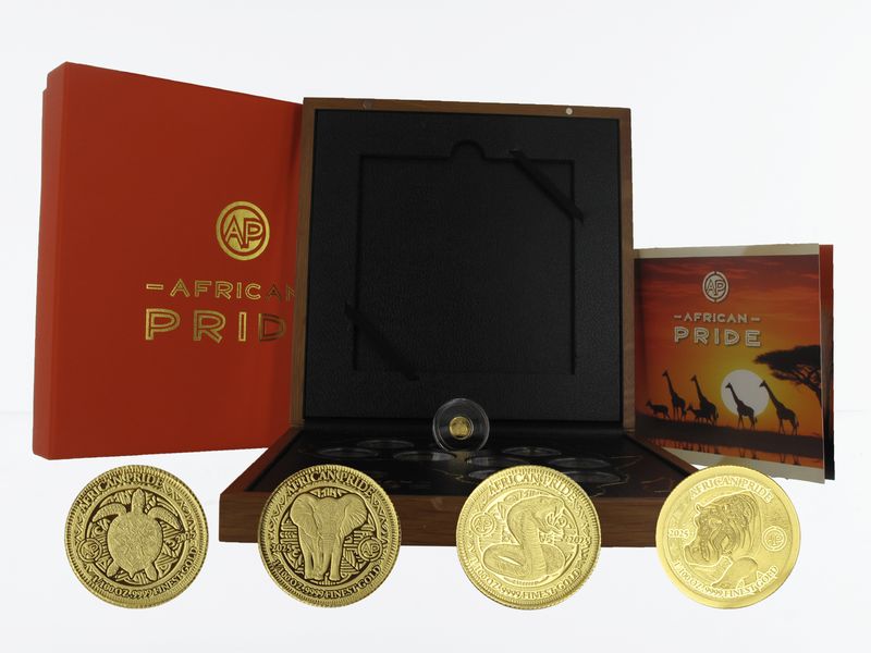 African Pride Afrika Goldmünzen Kollektion 2025