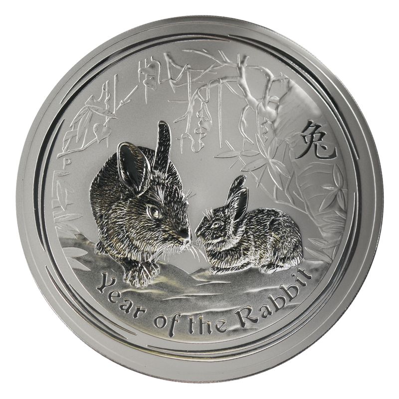 Australien 30 $ Hase Lunar II  2011, 1 Kilo Kg  Silber