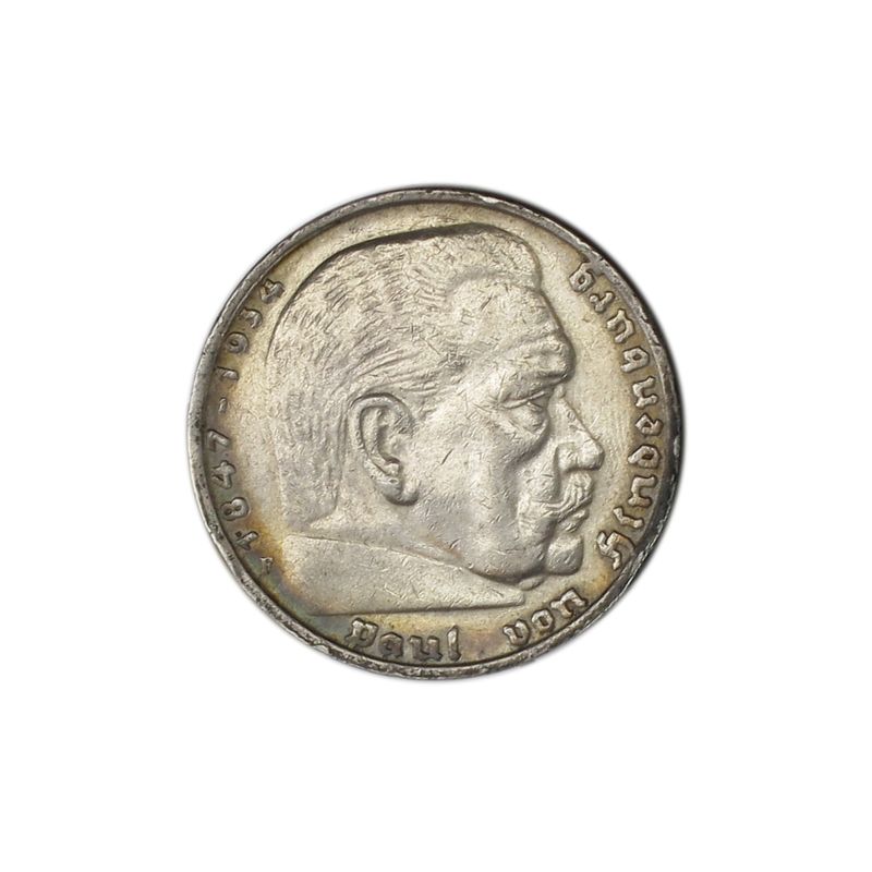 LAGER ------. Reich 5 Reichsmark Hindenburg ohne HK
