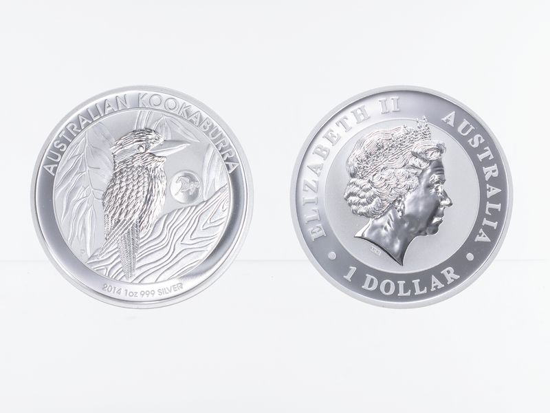 Australien 1$ Kookaburra 2014 Privy Pferd, 1 oz  Silber