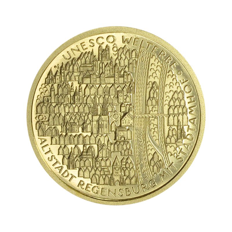 BRD 100 Euro Gold, 2016 A, Regensburg