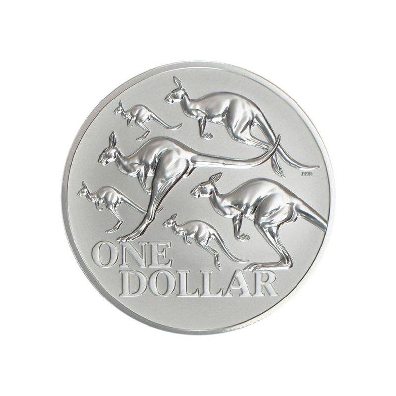 Australien 1$ Känguru 2020, 1 oz  Silber