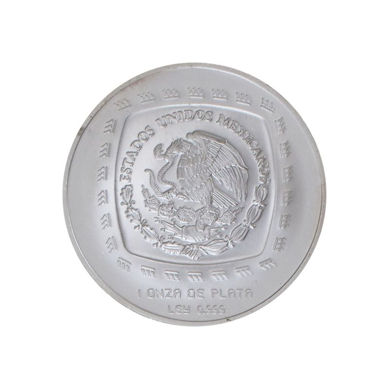 Mexiko Olmeken, Las Limas 1996, 5 Pesos Silber