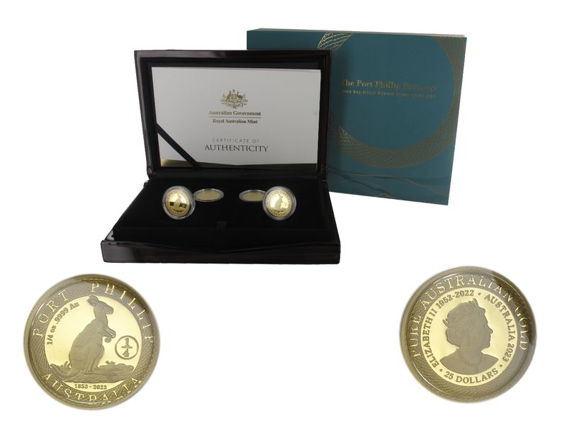 Australien Kangaroo 4-Coin-Set, 2023 Jahressatz PP