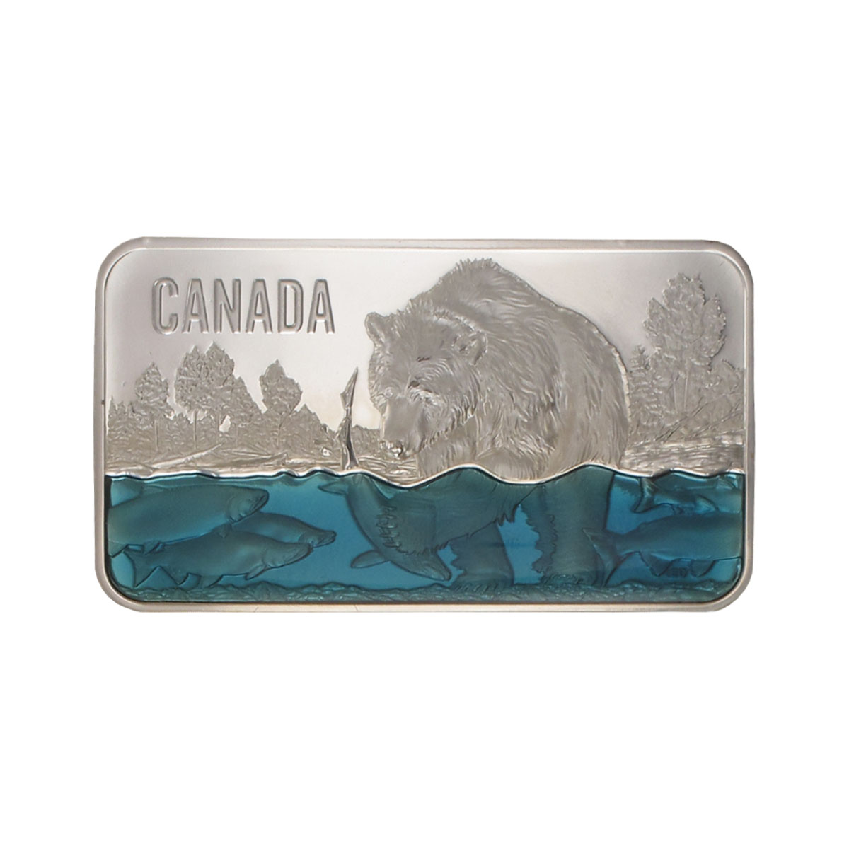 Kanada 25 $ Salmon Run 2018 , ( B+C ) 
