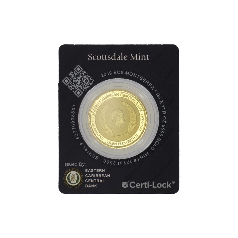 Östliche Karibik - Montserrat 10 Dollars Harfe 2019 