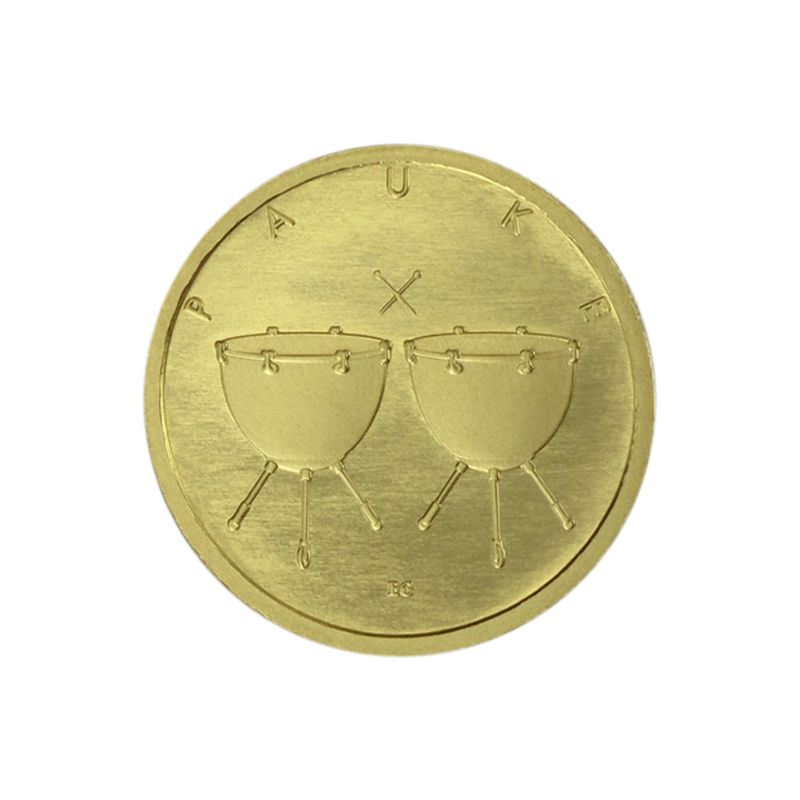 BRD 50 Euro Gold, 2021 A, Pauke (B+C)