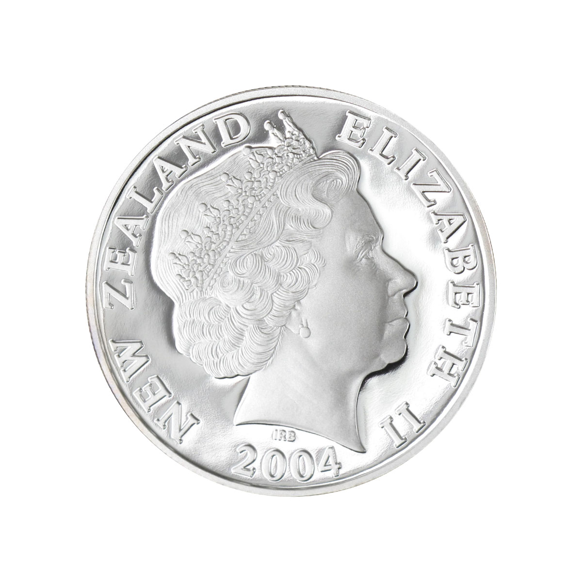 Neuseeland 1$ Kiwi 2004, 1 oz  Silber proof (B+C)
