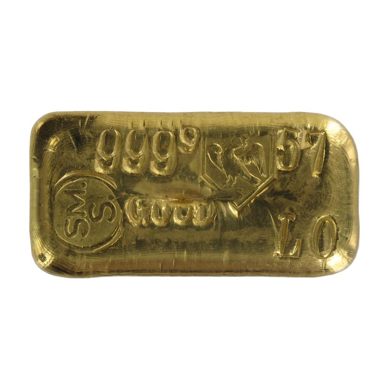 Historischer 100 Gramm Goldbarren, Schöne Edelmetaal NL