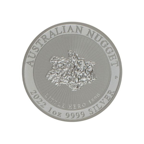 Australien 1$ Nugget Little Hero 2022, 1 oz  Silber