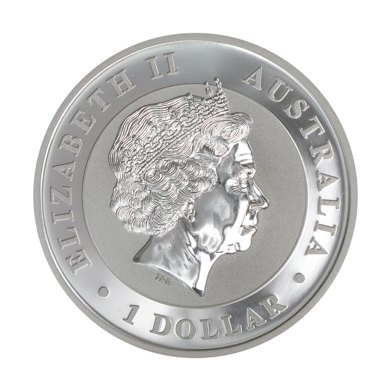 Australien 1$ Kookaburra 2013 Privy Schlange, 1 oz  Silber