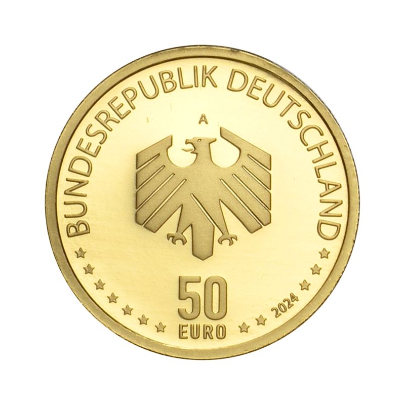 BRD 50 Euro Gold, 2024 G, Mobilität (B+C)