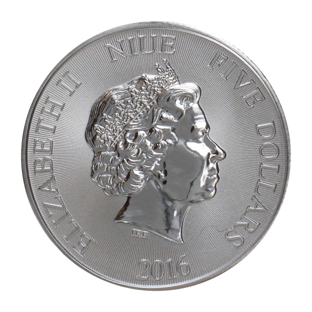 Niue Taku 5 $  Schildkröte  2016, 2 Unzen