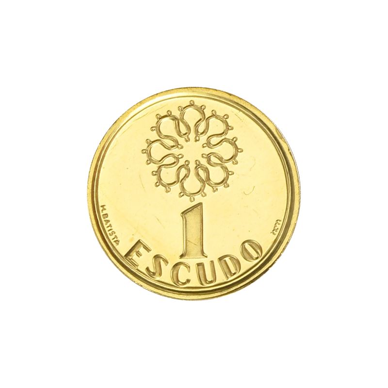 Portugal 1 Ecu Gold, 2001, Abschied v. Escudo