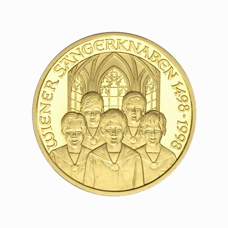 Österreich 500 Sh. Gold, 1998, Wiener Sängerknaben