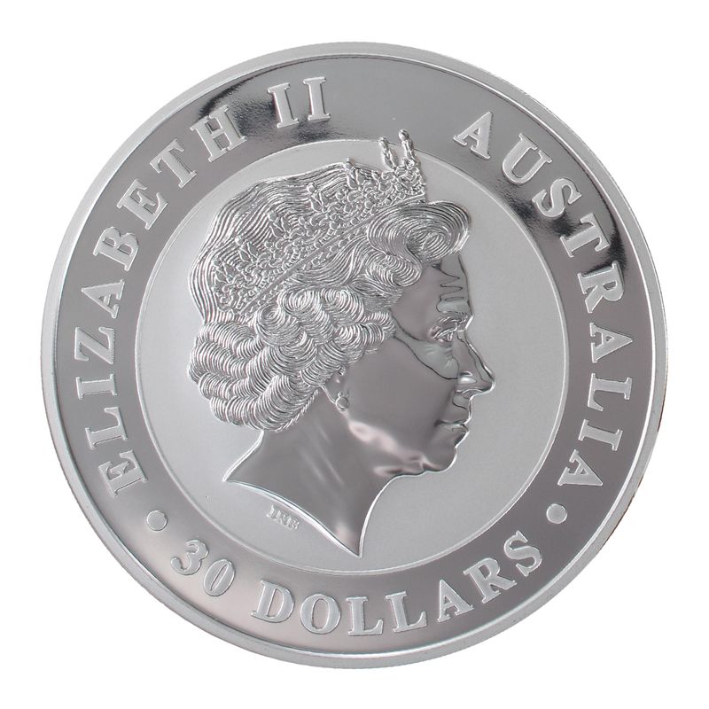 Australien 30$ Kookaburra 2013, 1 Kilo Kg  Silber, Neu