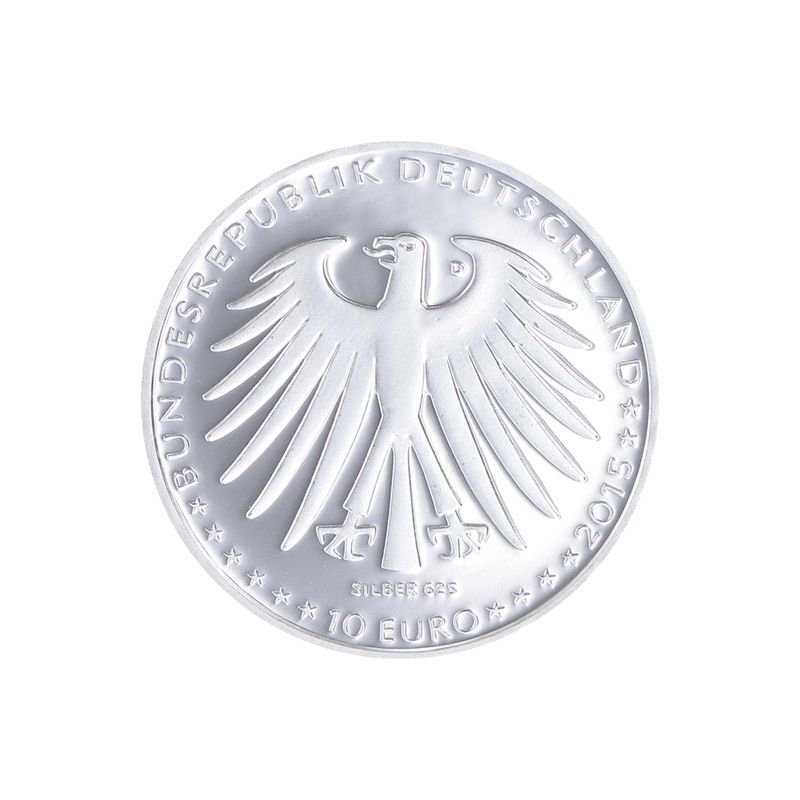 Grimms Märchen Dornröschen 10 € Silber 2015, PP