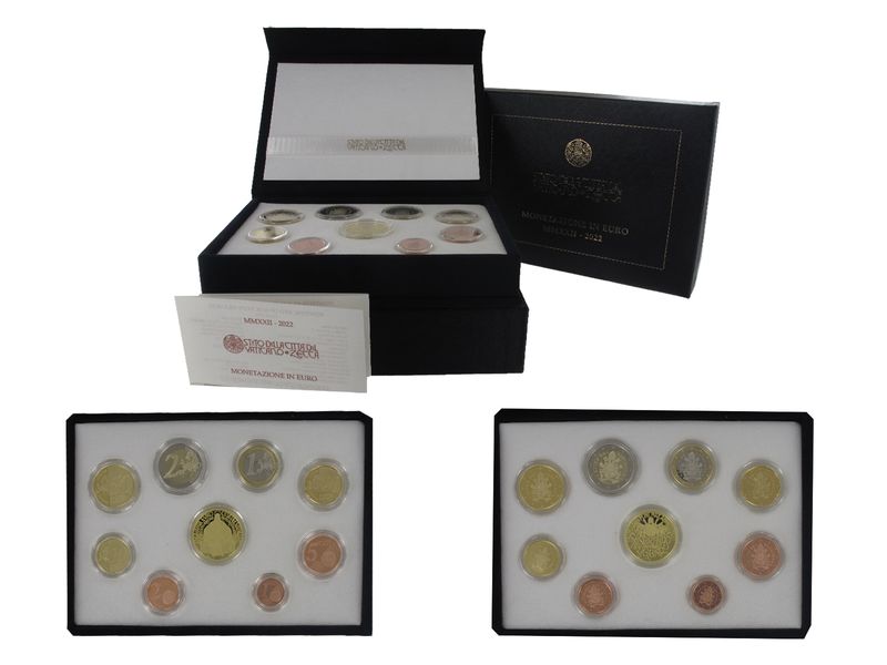 Vatikan original KMS, 2022 PP, PP + Goldmünze