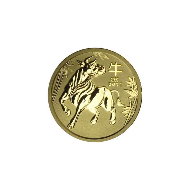 Australien 50$ Lunar III  Ochse, 1/2 Unze  2021