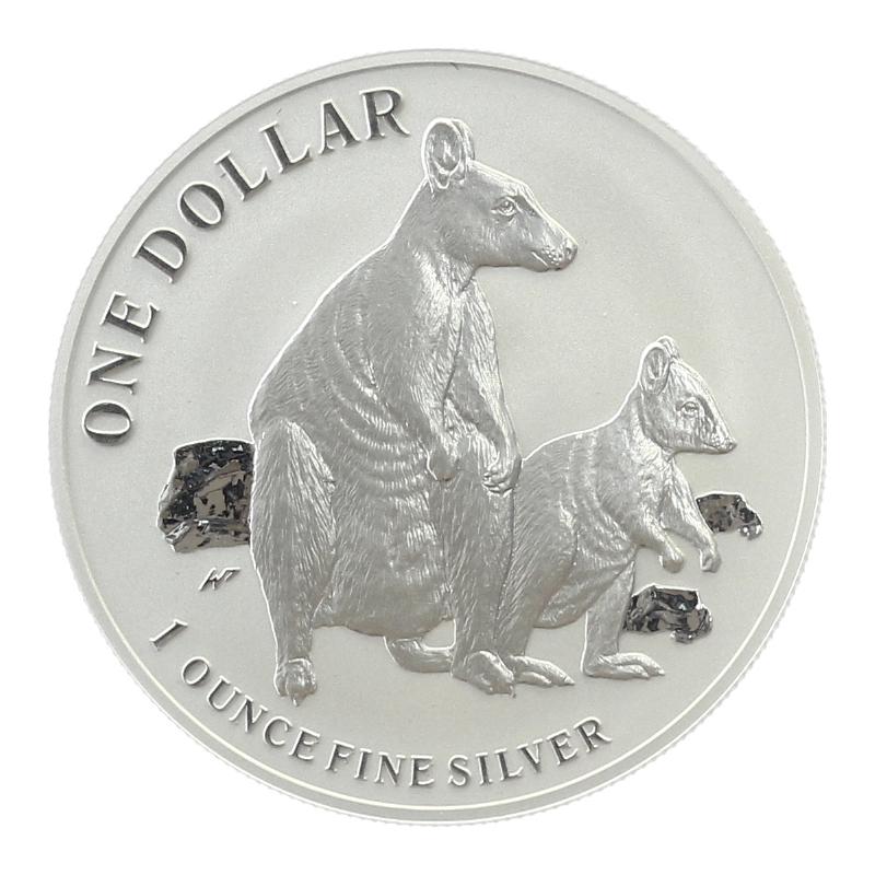 Australien 1$ Känguru 2011, 1 oz  Silber