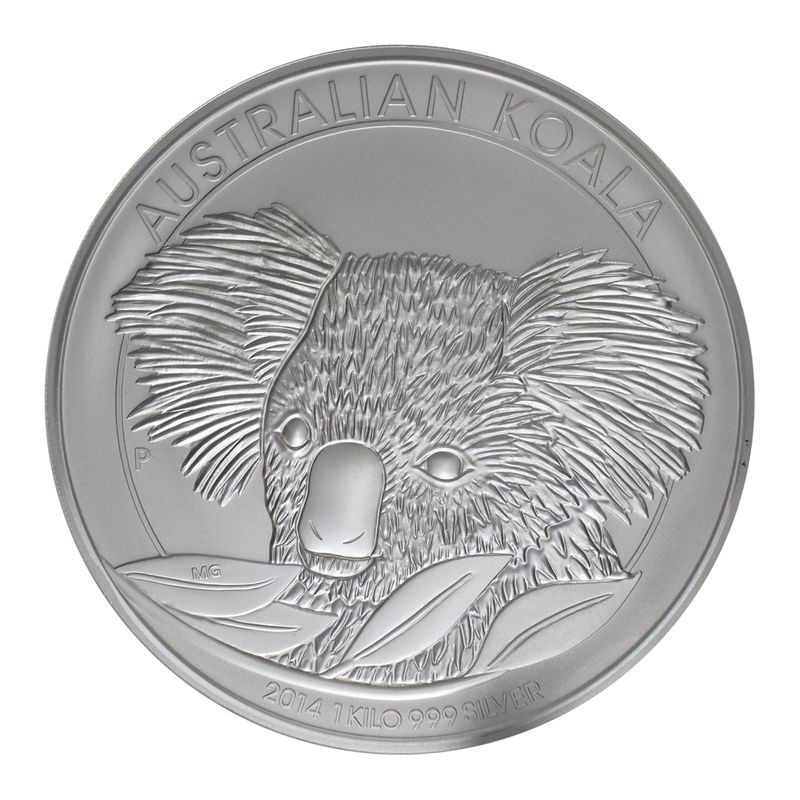 Australien 30$ Koala 2014, 1 Kilo Kg  Silber
