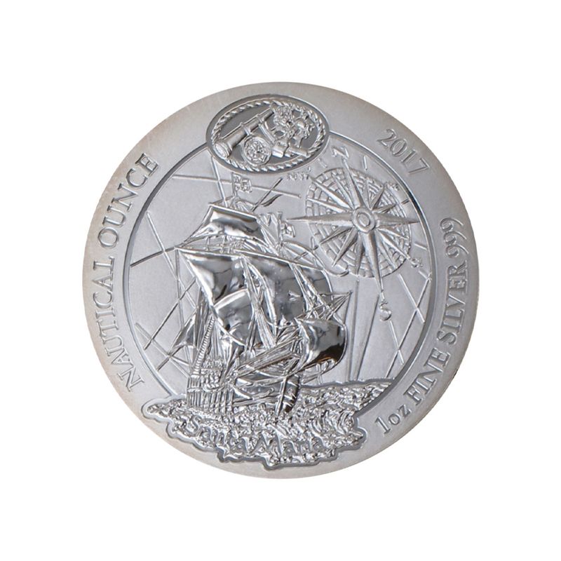 Rwanda 50 R  Nautical Ounce HMS Santa Maria 2017, 1 Unze